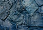 Jeans broek, Kleding | Heren, W32 (confectie 46) of kleiner, Gedragen, Blauw, Ophalen of Verzenden