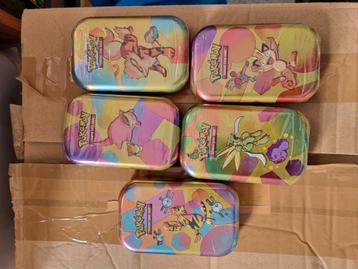 151 mini tins 5x nieuw beschikbaar voor biedingen