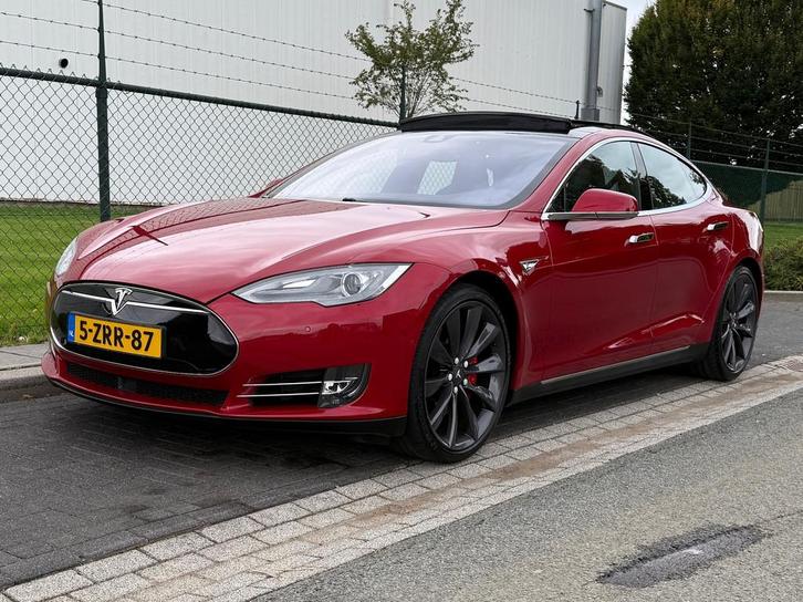 Tesla Model S P85D Performance free supercharging Soh 92.8%, Auto's, Tesla, Bedrijf, Te koop, Model S, 4x4, ABS, Achteruitrijcamera