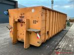 Container haakarm 27 m3 container met afdekzeil deur , klep