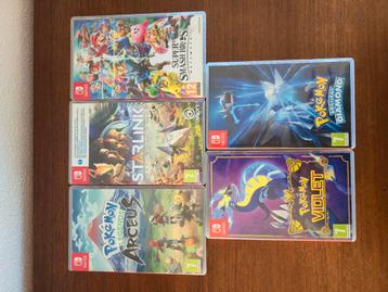 Nintendo switch games beschikbaar voor biedingen