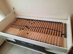 Bed 90 x 200 met opbergruimte, Huis en Inrichting, Slaapkamer | Bedden, Ophalen, Gebruikt, 90 cm, Eenpersoons