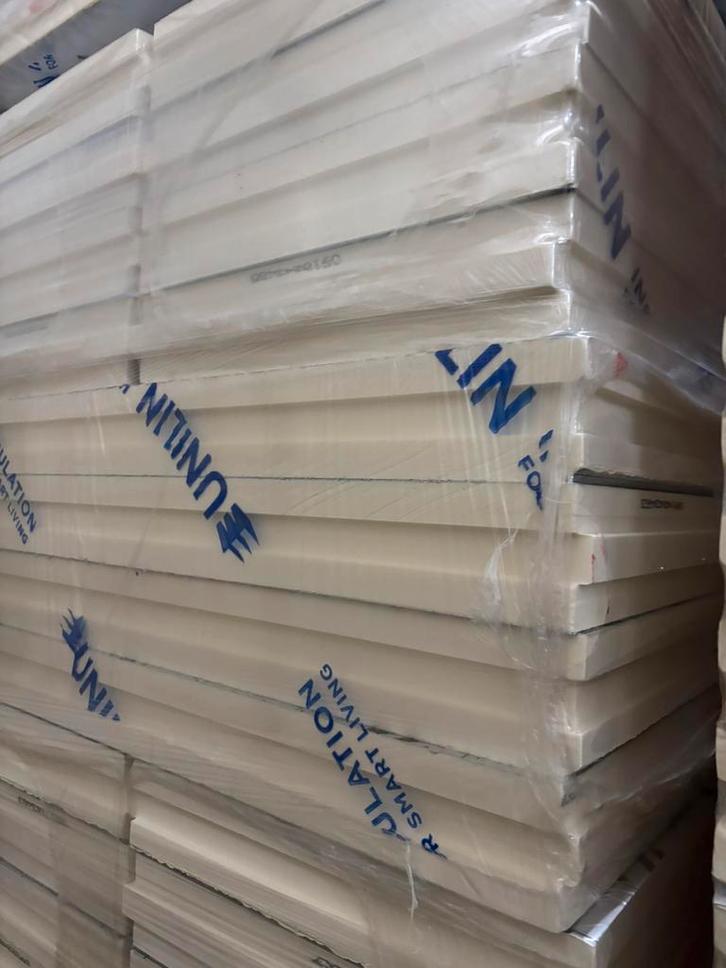 Pir isolatie 120mm dik 2 kanten aluminiumfolie T&G, Doe-het-zelf en Verbouw, Isolatie en Afdichting, Nieuw, Hardschuim (Pir), 12 cm of meer