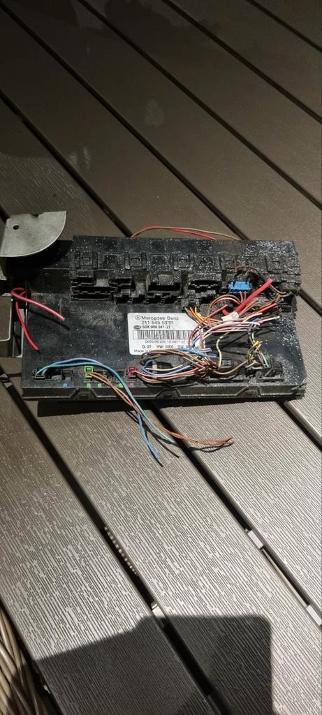 SAM MODULE ZEKERINGKAST MERCEDES W211 W219 E55 CLS63 E320, Auto-onderdelen, Elektronica en Kabels, Mercedes-Benz, Gebruikt, Ophalen of Verzenden