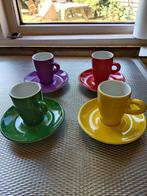 4 Walkure espressokopjes met schoteltje, Huis en Inrichting, Keuken | Servies, Ophalen of Verzenden, Zo goed als nieuw, Overige stijlen