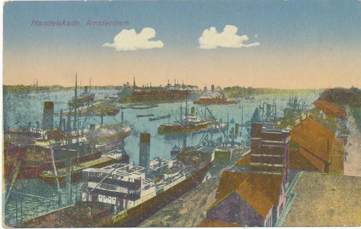 1277 Handelskade Amsterdam, Verzamelen, Ansichtkaarten | Nederland, Noord-Holland, Ophalen of Verzenden