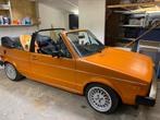 Volkswagen Golf 1.8i Cabriolet 80kw K6 1983 oranje, Voorwielaandrijving, 4 cilinders, Wit, 1200 kg