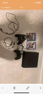 PS4 met 2 controllers, oplaadstation & games!, Spelcomputers en Games, Spelcomputers | Sony PlayStation 4, Met 2 controllers, Ophalen of Verzenden
