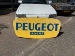 Oud Peugeot Agent emaille  reclamebord, Verzamelen, Merken en Reclamevoorwerpen, Ophalen, Reclamebord, Gebruikt, .
