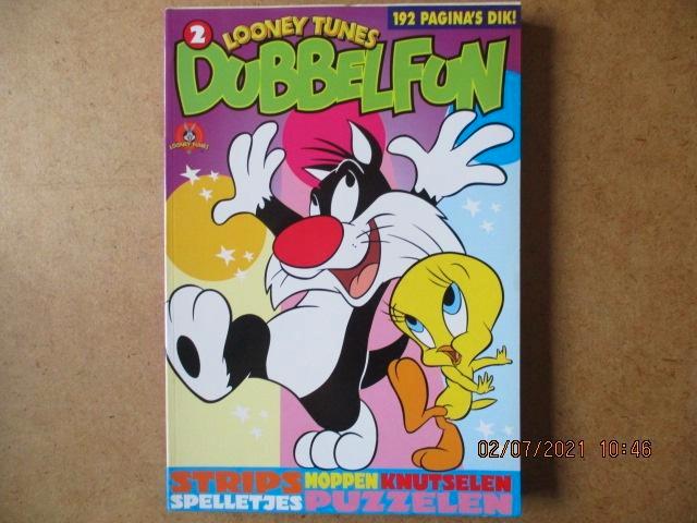 adv4897 looney tunes dubbelfun, Boeken, Stripboeken, Gelezen, Eén stripboek, Ophalen