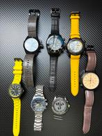 Diverse heren horloges, Sieraden, Tassen en Uiterlijk, Horloges | Heren, Overige merken, Gebruikt, Staal, Polshorloge
