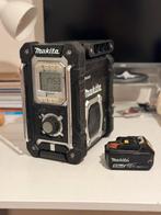 Unieke versie! Makita dmr106B bouwradio /radio, Ophalen of Verzenden, Zo goed als nieuw, Bouwradio