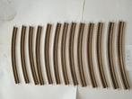 Set van 13 fleischmann bocht 9130 n spoor, Gebruikt, Gelijkstroom, Rails, Ophalen of Verzenden