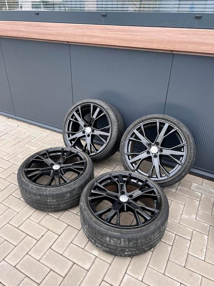 19 inch GMP Gunner 5x112 velgen Zwart, Auto-onderdelen, Banden en Velgen, Velg(en), Zomerbanden, 19 inch, 235 mm, Ophalen