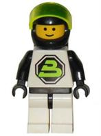 LEGO Minifig Poppetje Space Blacktron II sp002, Ophalen of Verzenden, Zo goed als nieuw, Lego
