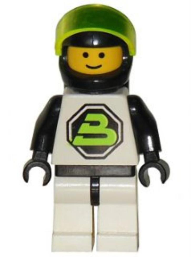 LEGO Minifig Poppetje Space Blacktron II sp002, Kinderen en Baby's, Speelgoed | Duplo en Lego, Zo goed als nieuw, Lego, Ophalen of Verzenden