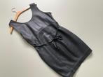 Leren jurk zwart Sticks & Stones Amsterdam maat S, Kleding | Dames, Ophalen, Zwart, Sticks & Stones, Maat 36 (S)