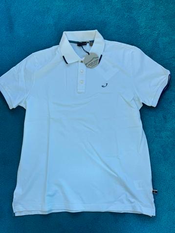 NIEUW Jacob Cohen & John Brilliant Polo Wit XXL(XL) beschikbaar voor biedingen