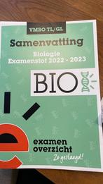 ZGAN Samenvatting Examenstof Biologie VMBO TL&GL, Nederlands, Ophalen of Verzenden, Zo goed als nieuw, VMBO