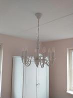 Witte Kroonluchter - Elegant Design, Ophalen of Verzenden, Zo goed als nieuw