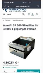smartpound+ band filter / vliesfilter '' € 4500 nieuwprijs', Gebruikt, Ophalen of Verzenden, Vijverfilter
