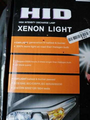 HID Xenon headlights Set 12v H4  6000K beschikbaar voor biedingen