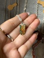 Ethiopische Opaal Ketting - Echt Zilver, Verzenden, Overige typen