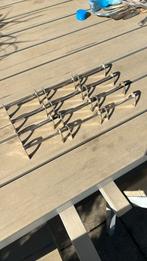 12 GERO 90 messenleggers - verzilverd, Antiek en Kunst, Ophalen of Verzenden