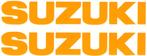Suzuki sticker set #14, Motoren, Accessoires | Stickers, Verzenden