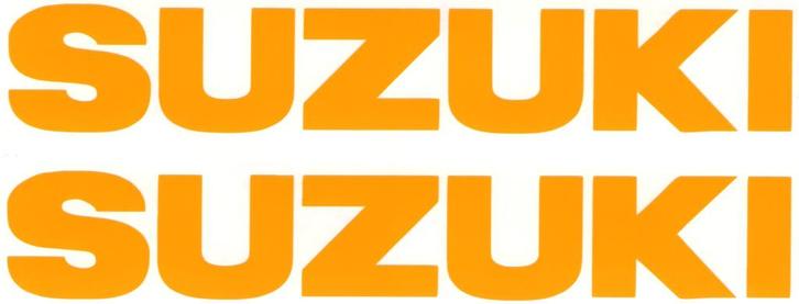 Suzuki sticker set #14, Motoren, Accessoires | Stickers, Verzenden