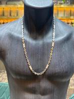 18KT Wit Goud - 34.5 Gram - Ketting - PLATTE MAGNUM, Ophalen, Nieuw, Goud