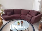 Ronde sofa bank, kleur aubergine GRATIS, Ophalen, Gebruikt