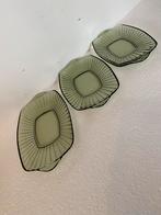 Copier persglazen schalen (3) Neerlandia serie, Antiek en Kunst, Antiek | Glas en Kristal, Ophalen of Verzenden