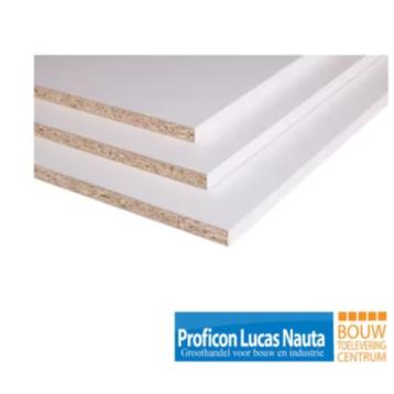 Witte Meubelpaneel 18mm 250x20cm beschikbaar voor biedingen