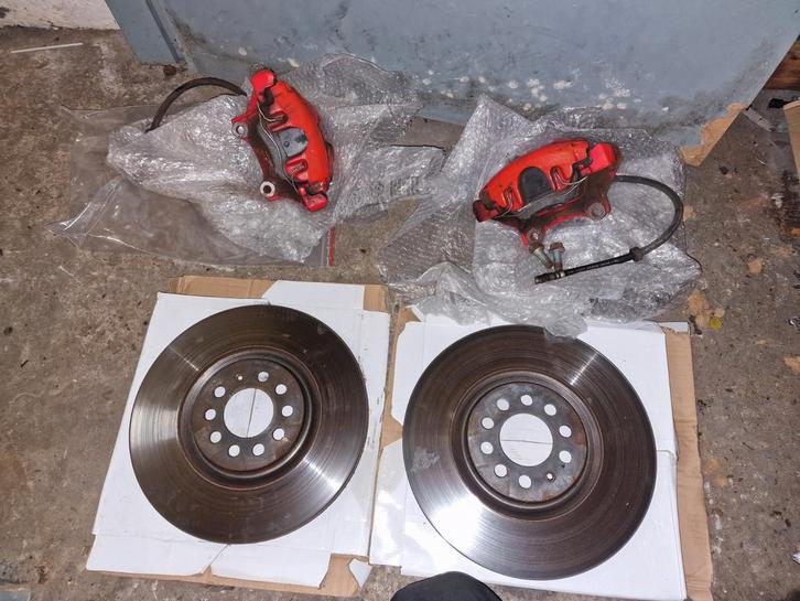 312mm brembo upgrade set, VW, Audi, Seat., Auto-onderdelen, Remmen en Aandrijving, Audi, Seat, Volkswagen, Gebruikt, Ophalen