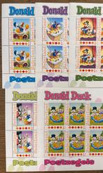 Postzegels pf. Donald Duck. verschillende velletjes, Postzegels en Munten, Postzegels | Nederland, Ophalen of Verzenden, Na 1940