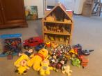 Poppenhuis compleet + speelgoed, Ophalen of Verzenden, Zo goed als nieuw, Overige typen