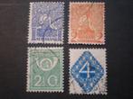 nederland nvph 110-113 gebruikt ( S 730)...€ 0,15, Postzegels en Munten, Postzegels | Nederland, Verzenden