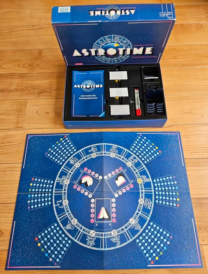 Ravensburger Astrotime - Psychologisch Gezelschapsspel, Hobby en Vrije tijd, Gezelschapsspellen | Bordspellen, Zo goed als nieuw
