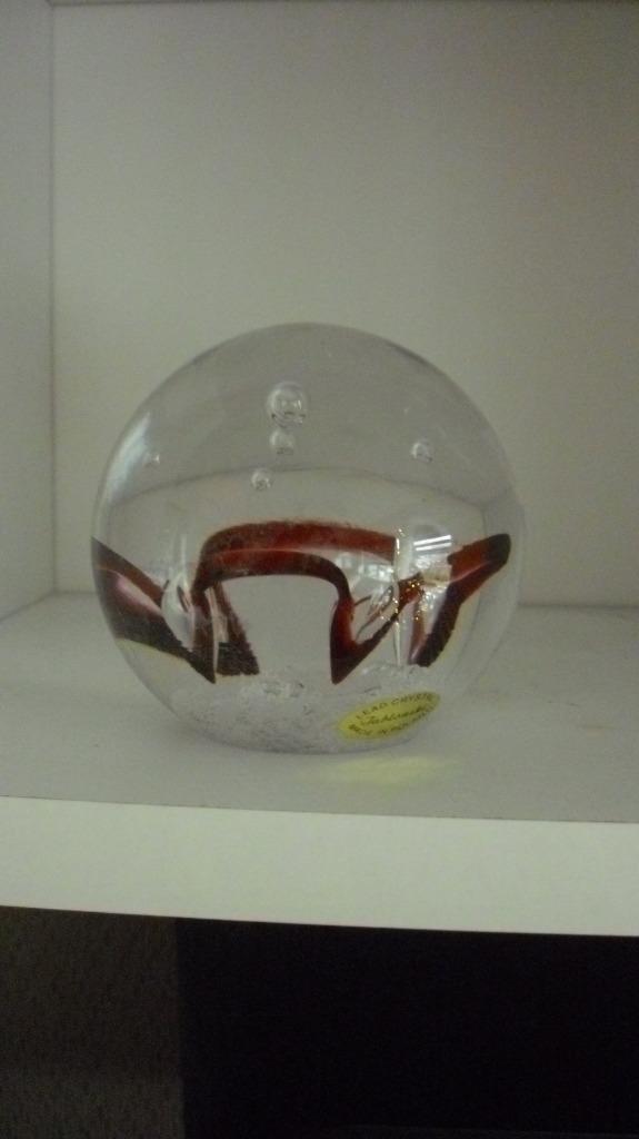 Glasobjeckt Adam Jablonski nr:6, Antiek en Kunst, Antiek | Glas en Kristal, Ophalen of Verzenden