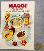 fraai foldertje Maggi bouillon vleesjus jaren ‘50, Verzamelen, Merken en Reclamevoorwerpen, Ophalen of Verzenden, Zo goed als nieuw