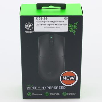 Razer Viper V3 HyperSpeed  Draadloze Esports Muis Nieuw beschikbaar voor biedingen