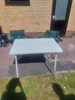 Campingtafel met 4 verstelbare poten, Ophalen, Zo goed als nieuw, Campingtafel