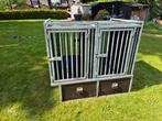 Autokennel 2 honden, Ophalen, 110 cm of meer, 100 cm of meer
