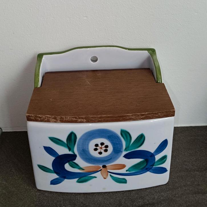 Vintage Aardewerk Zoutbakje, Huis en Inrichting, Keuken | Keukenbenodigdheden, Gebruikt, Ophalen of Verzenden