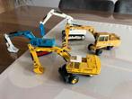Duitse graafmachines Eder Fuchs Faun Frisch NZG, Hobby en Vrije tijd, Modelauto's | 1:50, Ophalen of Verzenden, Gebruikt, Hijskraan, Tractor of Landbouw