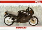FOLDER DUCATI 907 IE (MY.1991/92) BROCHURE, Ducati