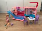 Barbie camper met accessoires, Kinderen en Baby's, Speelgoed | Poppen, Ophalen, Barbie