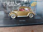 Schuco vw volkswagen kever ovaal gold 1 million edition, Hobby en Vrije tijd, Modelauto's | 1:43, Schuco, Ophalen of Verzenden