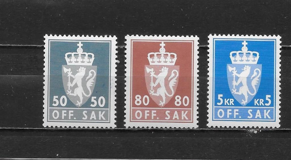 Noorwegen 1976 postfris, Postzegels en Munten, Postzegels | Europa | Scandinavië, Verzenden, Noorwegen, Postfris